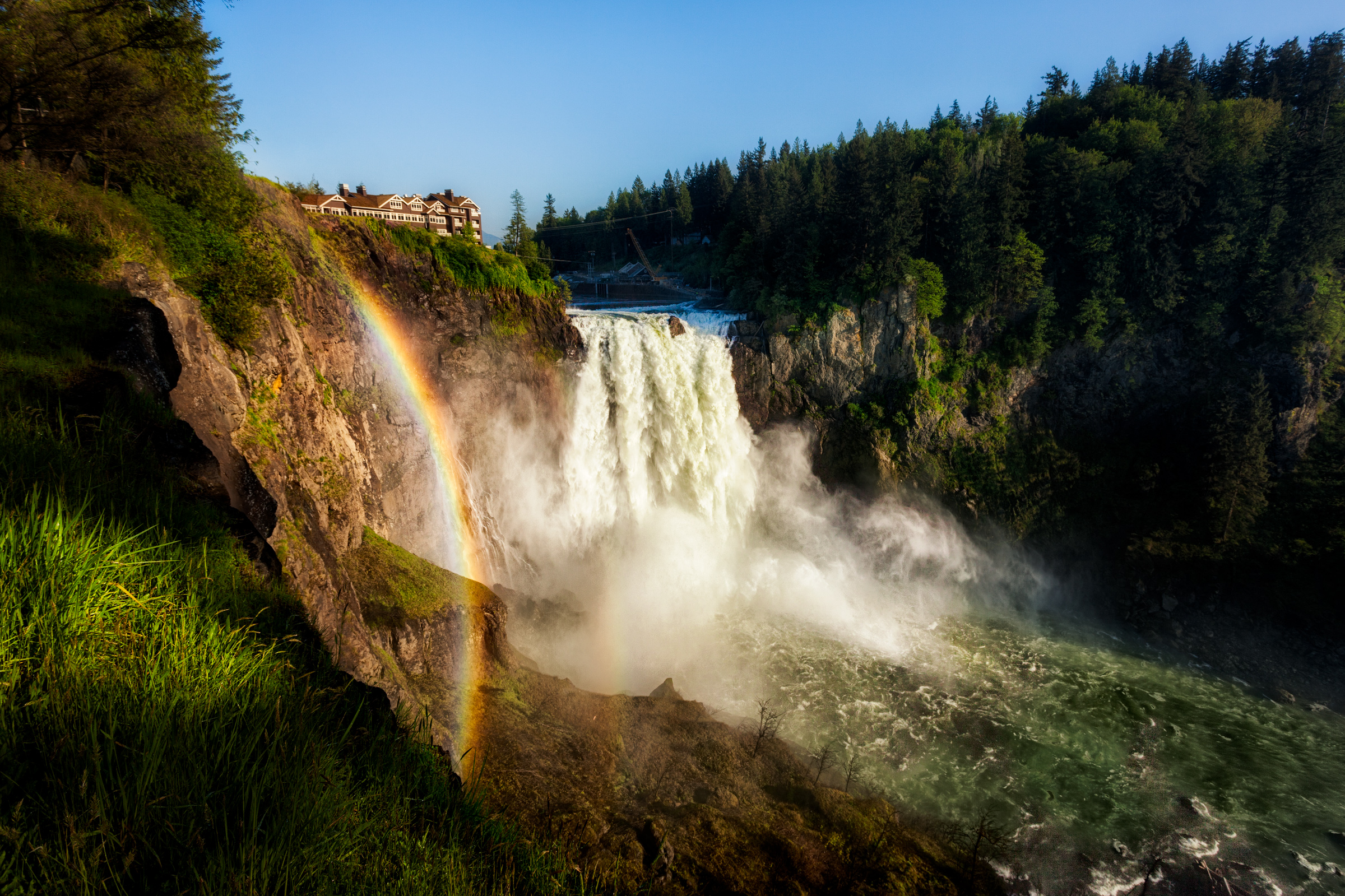 Salish Lodge & Spa — falls